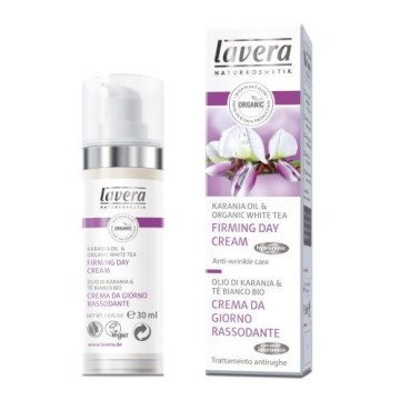 FIRMING DAY CREAM (ΣΥΣΦΙΚΤΙΚΗ ΚΡΕΜΑ ΗΜΕΡΑΣ ΜΕ ΛΕΑΙΟ KARANJA & ΒΙΟΛΟΓΙΚΟ ΑΣΠΡΟ ΤΣΑΪ) LAVERA 50ml LAVERA NATURKOSMETIK