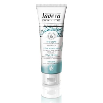 FOOT CREAM (ΚΡΕΜΑ ΠΟΔΙΩΝ ΜΕ ΒΙΟΛΟΓΙΚΗ ΜΑΚΑΝΤΑΜΙΑ & ΕΠΟΥΛΩΤΙΚΟ ΑΡΓΙΛΟ) LAVERA 75ml LAVERA NATURKOSMETIK