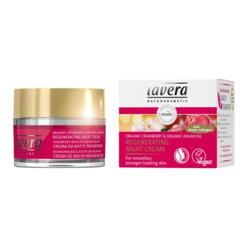 REGENERATING NIGHT CREAM (ΚΡΕΜΑ ΑΝΑΔΟΜΗΣΗΣ ΝΥΚΤΟΣ ΜΕ ΒΙΟΛΟΓΙΚΟ CRANBERRY & ΑΡΓΑΝΕΛΑΙΟ ΓΙΑ ΩΡΙΜΟ ΔΕΡΜΑ 40+) LAVERA 50ml LAVERA NATURKOSMETIK REGENERATING NIGHT CREAM (ΚΡΕΜΑ ΑΝΑΔΟΜΗΣΗΣ ΝΥΚΤΟΣ ΜΕ ΒΙΟΛΟΓΙΚΟ CRANBERRY & ΑΡΓΑΝΕΛΑΙΟ ΓΙΑ ΩΡΙΜΟ ΔΕΡΜΑ 40+) LAVERA 50ml LAVERA NATURKOSMETIK
