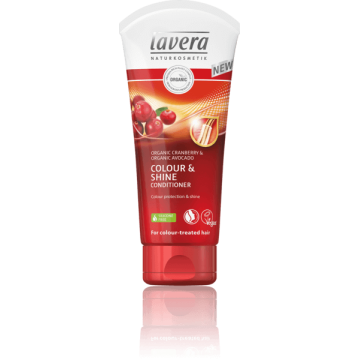 COLOUR & SHINE CONDITIONER (ΜΑΛΑΚΤΙΚΟ ΜΑΛΛΙΩΝ ΓΙΑ ΧΡΩΜΑ & ΛΑΜΨΗ) LAVERA 200ml LAVERA NATURKOSMETIK