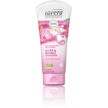 GLOSS & BOUNCE CONDITIONER ( ΜΑΛΑΚΤΙΚΟ ΜΑΛΛΙΩΝ ΓΙΑ ΛΑΜΨΗ & ΖΩΝΤΑΝΙΑ) LAVERA 200ml LAVERA NATURKOSMETIK