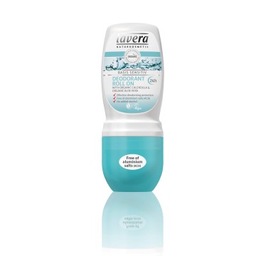 BASIS SENSITIV DEODORANT ROLL-ON (ΑΠΟΣΜΗΤΙΚΟ ROLL-ON ΜΕ ΒΙΟΛΟΓΙΚΗ ΚΑΛΕΝΤΟΥΛΑ & ΒΙΟΛΟΓΙΚΗ ΑΛΟΗ) LAVERA 50ml LAVERA NATURKOSMETIK