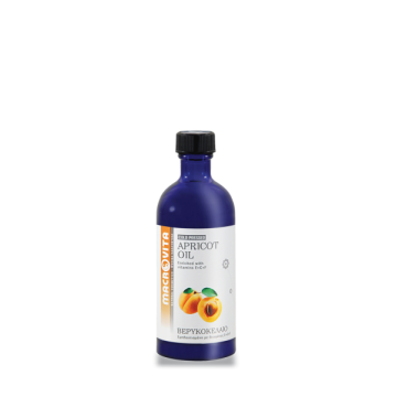 APRICOT OIL (ΒΕΡΥΚΟΚΕΛΑΙΟ ΨΥΧΡΗΣ ΠΙΕΣΗΣ) MACROVITA 100ml ΛΑΔΙΑ ΒΑΣΕΙΣ