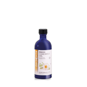 CAMOMILE OIL (ΧΑΜΟΜΗΛΕΛΑΙΟ ΨΥΧΡΗΣ ΠΙΕΣΗΣ) MACROVITA 100ml ΛΑΔΙΑ ΒΑΣΕΙΣ