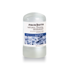 NATURAL CRYSTAL DEODORANT MINI STICK (ΦΥΣΙΚΟΣ ΑΠΟΣΜΗΤΙΚΟΣ ΚΡΥΣΤΑΛΛΟΣ MINI STICK) MACROVITA 60g