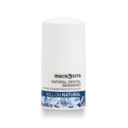 NATURAL CRYSTAL DEODORANT ROLL-ON NATURAL (ΦΥΣΙΚΟΣ ΑΠΟΣΜΗΤΙΚΟΣ ΚΡΥΣΤΑΛΛΟΣ ROLL-ON NATURAL) MACROVITA 50ml