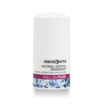 NATURAL CRYSTAL DEODORANT ROLL-ON PURE (ΦΥΣΙΚΟΣ ΑΠΟΣΜΗΤΙΚΟΣ ΚΡΥΣΤΑΛΛΟΣ ROLL-ON PURE) MACROVITA 75ml ΑΠΟΣΜΗΤΙΚΑ NATURAL CRYSTAL DEODORANT ROLL-ON PURE (ΦΥΣΙΚΟΣ ΑΠΟΣΜΗΤΙΚΟΣ ΚΡΥΣΤΑΛΛΟΣ ROLL-ON PURE) MACROVITA 75ml ΑΠΟΣΜΗΤΙΚΑ