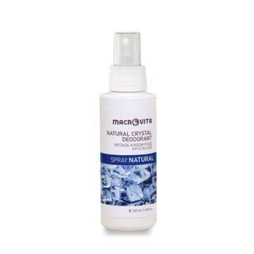 NATURAL CRYSTAL DEODORANT SPRAY (ΦΥΣΙΚΟΣ ΑΠΟΣΜΗΤΙΚΟΣ ΚΡΥΣΤΑΛΛΟΣ SPRAY) MACROVITA 100ml ΑΠΟΣΜΗΤΙΚΑ NATURAL CRYSTAL DEODORANT SPRAY (ΦΥΣΙΚΟΣ ΑΠΟΣΜΗΤΙΚΟΣ ΚΡΥΣΤΑΛΛΟΣ SPRAY) MACROVITA 100ml ΑΠΟΣΜΗΤΙΚΑ