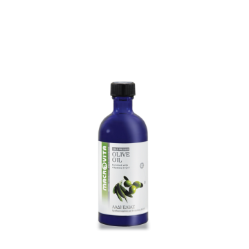 OLIVE OIL (ΛΑΔΙ ΕΛΙΑΣ ΨΥΧΡΗΣ ΠΙΕΣΗΣ) MACROVITA 100ml ΛΑΔΙΑ ΒΑΣΕΙΣ OLIVE OIL (ΛΑΔΙ ΕΛΙΑΣ ΨΥΧΡΗΣ ΠΙΕΣΗΣ) MACROVITA 100ml ΛΑΔΙΑ ΒΑΣΕΙΣ