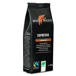 ESPRESSO GEMAHLEN (ΒΙΟΛΟΓΙΚΟΣ ΚΑΦΕΣ ΕΣΠΡΕΣΣΟ) MOUNT HAGEN 250g ΤΣΑΪ & ΚΑΦΕΣ