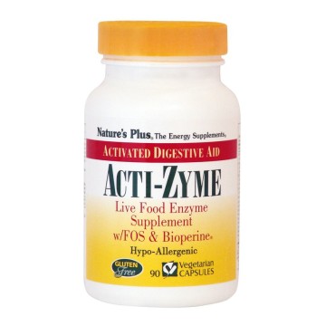 ACTI-ZYME (ΠΕΠΤΙΚΑ ΕΝΖΥΜΑ) NATURE'S PLUS 90vcaps ΠΕΠΤΙΚΑ ΕΝΖΥΜΑ