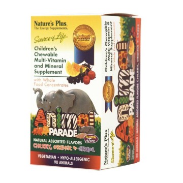 ANIMAL PARADE CHEWABLE NATURE'S PLUS 90tabs ΣΥΜΠΛΗΡΩΜΑΤΑ
