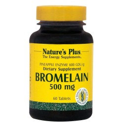 BROMELAIN (ΒΡΟΜΕΛΙΝΗ) NATURE'S PLUS 500mg 60tabs ΑΡΘΡΙΤΙΔΑ - ΟΣΤΕΟΑΡΘΡΙΤΙΔΑ