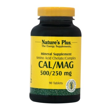 CAL/MAG 500/250 (ΑΣΒΕΣΤΙΟ / ΜΑΓΝΗΣΙΟ) NATURE'S PLUS 90tabs ΟΣΤΕΟΠΟΡΩΣΗ