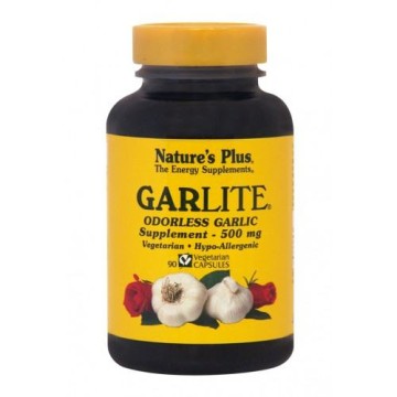 GARLITE (ΑΟΣΜΟ ΣΚΟΡΔΟ) NATURE'S PLUS 500mg 90vcaps ΚΑΡΔΙΑΚΗ ΛΕΙΤΟΥΡΓΙΑ