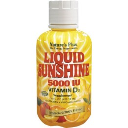 VITAMIN D-3 5000IU LIQUID SUNSHINE (ΒΙΤΑΜΙΝΗ D-3 ΣΕ ΥΓΡΗ ΜΟΡΦΗ) NATURE'S PLUS 473ml ΒΙΤΑΜΙΝΗ Α & D
