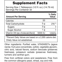 VITAMIN D-3 5000IU LIQUID SUNSHINE (ΒΙΤΑΜΙΝΗ D-3 ΣΕ ΥΓΡΗ ΜΟΡΦΗ) NATURE'S PLUS 473ml ΒΙΤΑΜΙΝΗ Α & D