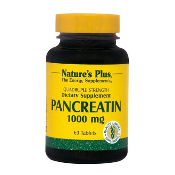 PANCREATIN (ΠΑΝΓΚΡΕΑΤΙΝΗ) NATURE'S PLUS 1000mg 60tabs ΠΑΓΚΡΕΑΤΙΤΙΔΑ PANCREATIN (ΠΑΝΓΚΡΕΑΤΙΝΗ) NATURE'S PLUS 1000mg 60tabs ΠΑΓΚΡΕΑΤΙΤΙΔΑ