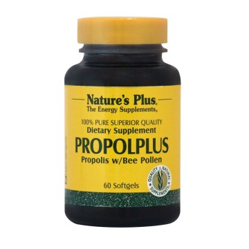 PROPOLPLUS (ΕΝΙΣΧΥΜΕΝΗ ΣΥΝΘΕΣΗ ΜΕ ΠΡΟΠΟΛΗ) NATURE'S PLUS 60caps ΚΥΣΤΙΤΙΔΕΣ