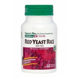 RED YEAST RICE (ΚΟΚΚΙΝΟ ΡΥΖΙ) NATURE'S PLUS 600mg 60caps