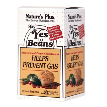 SAY YES TO BEANS  NATURE'S PLUS 60vcaps ΠΕΠΤΙΚΑ ΕΝΖΥΜΑ