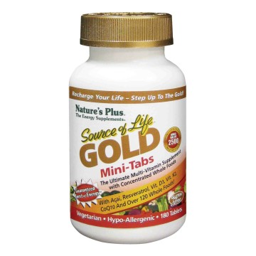 SOURCE OF LIFE GOLD Mini tabs NATURE'S PLUS 180tabs ΠΟΛΥΒΙΤΑΜΙΝΕΣ