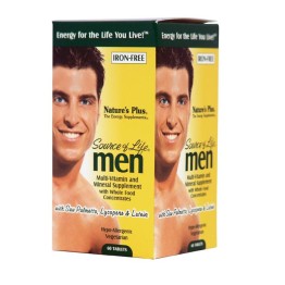 SOURCE OF LIFE MEN (ΠΟΛΥΒΙΤΑΜΙΝΟΥΧΟΣ ΦΟΡΜΟΥΛΑ ΑΠΟΚΛΕΙΣΤΙΚΑ ΓΙΑ ΑΝΔΡΕΣ) NATURE'S PLUS 60tabs