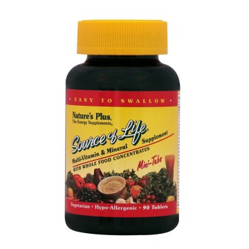 SOURCE OF LIFE Mini-tabs NATURE'S PLUS 90tabs ΠΟΛΥΒΙΤΑΜΙΝΕΣ