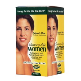 SOURCE OF LIFE WOMEN (ΠΟΛΥΒΙΤΑΜΙΝΟΥΧΟΣ ΦΟΡΜΟΥΛΑ ΑΠΟΚΛΕΙΣΤΙΚΑ ΓΙΑ ΓΥΝΑΙΚΕΣ) NATURE'S PLUS 60tabs