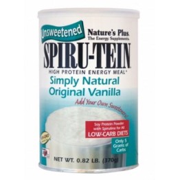 SPIRU-TEIN SIMPLY NATURAL VANILLA POWDER NATURE'S PLUS 370gr ΕΙΔΙΚΑ ΠΡΟΪΟΝΤΑ ΑΔΥΝΑΤΙΣΜΑΤΟΣ