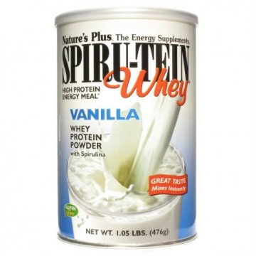 SPIRU-TEIN WHEY VANILLA POWDER NATURE'S PLUS 476gr ΠΡΩΤΕΪΝΕΣ