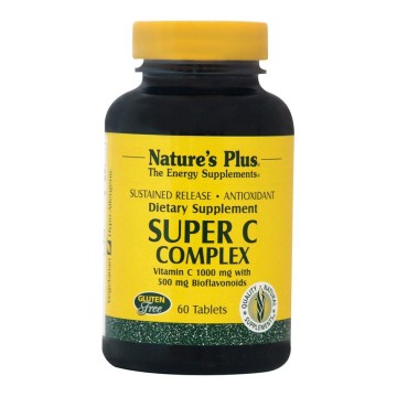 SUPER C COMPLEX 1000mg with Bioflavonoids NATURE'S PLUS 60tabs ΒΙΤΑΜΙΝΗ C