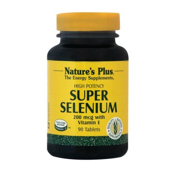 SUPER SELENIUM (ΣΕΛΗΝΙΟ) NATURE'S PLUS 200mcg 90tabs ΘΥΡΕΟΕΙΔΙΤΙΔΑ ΧΑΣΙΜΟΤΟ (HASHIMOTO)