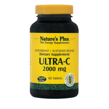 VITAMIN C-COMPLEX (ULTRA-C) NATURE'S PLUS 2000mg 60tabs ΒΙΤΑΜΙΝΗ C