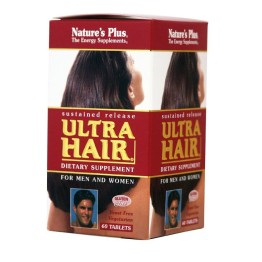 ULTRA HAIR (ΦΟΡΜΟΥΛΑ ΓΙΑ ΤΑ ΜΑΛΛΙΑ) NATURE'S PLUS 60tabs