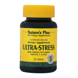 ULTRA STRESS with IRON (ΦΟΡΜΟΥΛΑ ΓΙΑ ΚΑΤΑΠΟΛΕΜΗΣΗ ΣΩΜΑΤΙΚΟΥ ΣΤΡΕΣ) NATURE'S PLUS 30tabs ΑΓΧΟΣ
