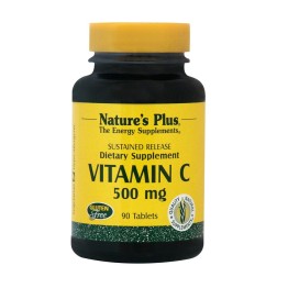 VITAMIN C with Rose Hips NATURE'S PLUS 500mg 90tabs ΒΙΤΑΜΙΝΗ C