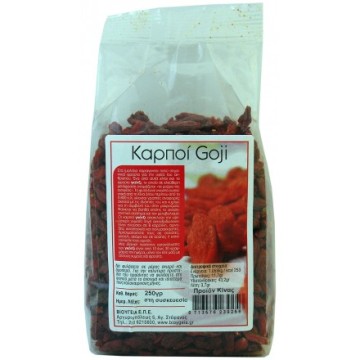 GOJI BERRIES (OLA-BIO) 250ΓΡ ΑΠΟΞΗΡΑΜΕΝΑ ΦΡΟΥΤΑ