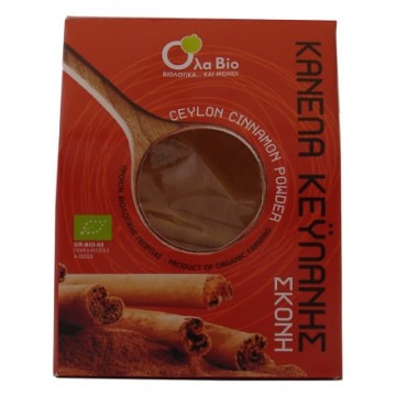 ΚΑΝΕΛΑ ΚΕΫΛΑΝΗΣ ΣΕ ΣΚΟΝΗ ΒΙΟ (OLA-BIO) 50gr OLA-BIO