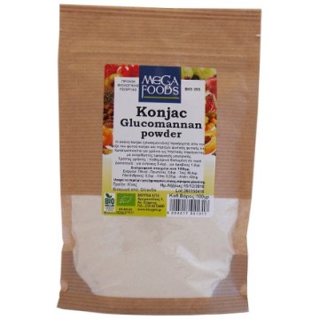 KONJAK GLUCOMANNAN ΣΚΟΝΗ ΒΙΟ (MEGA FOODS) 100gr OLA-BIO