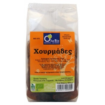 ΧΟΥΡΜΑΔΕΣ ΑΠΥΡΗΝΟΙ ΒΙΟ (OLA-BIO) 200gr ΑΠΟΞΗΡΑΜΕΝΑ ΦΡΟΥΤΑ