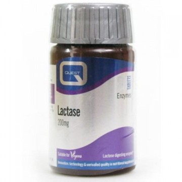 LACTASE (ΛΑΚΤΑΣΗ) QUEST 200mg 30tabs ΤΡΟΦΙΚΕΣ LACTASE (ΛΑΚΤΑΣΗ) QUEST 200mg 30tabs ΤΡΟΦΙΚΕΣ