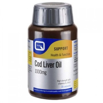 COD LIVER OIL (ΜΟΥΡΟΥΝΕΛΑΙΟ ΣΕ ΚΑΨΟΥΛΕΣ) QUEST 1000mg 30caps ΑΡΘΡΙΤΙΔΑ - ΟΣΤΕΟΑΡΘΡΙΤΙΔΑ
