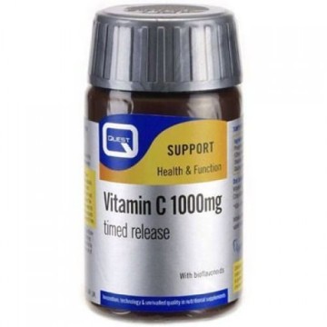 VITAMIN C TIMED RELEASE (ΒΙΤΑΜΙΝΗ-C ΒΡΑΔΕΙΑΣ ΑΠΟΔΕΣΜΕΥΣΗΣ ΜΕ ΒΙΟΦΛΑΒΟΝΟΕΙΔΗ) QUEST 1000mg 30tabs ΒΙΤΑΜΙΝΗ C VITAMIN C TIMED RELEASE (ΒΙΤΑΜΙΝΗ-C ΒΡΑΔΕΙΑΣ ΑΠΟΔΕΣΜΕΥΣΗΣ ΜΕ ΒΙΟΦΛΑΒΟΝΟΕΙΔΗ) QUEST 1000mg 30tabs ΒΙΤΑΜΙΝΗ C
