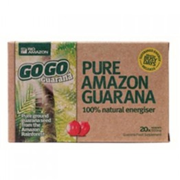 GUARANA (ΚΑΨΟΥΛΕΣ ΑΠΟ ΣΠΟΡΟΥΣ ΓΚΟΥΑΡΑΝΑ) RIO AMAZON 20caps ΛΙΠΟΤΡΟΠΙΚΑ