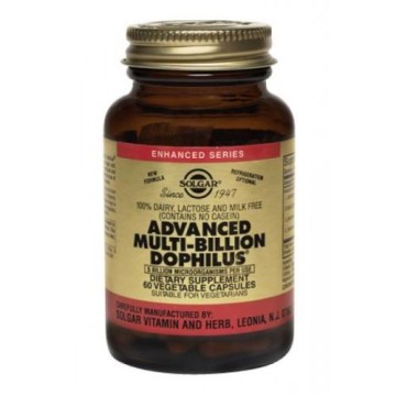 ADVANCED MULTI BILLION DOPHILUS (ΠΡΟΒΙΟΤΙΚΗ ΦΟΡΜΟΥΛΑ) SOLGAR veg.caps 60s ΠΡΟΒΙΟΤΙΚΑ