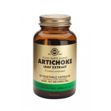 ARTICHOKE LEAF EXTRACT (ΕΚΧΥΛΙΣΜΑ ΑΠΟ ΦΥΛΛΑ ΑΓΚΙΝΑΡΑΣ) SOLGAR veg.caps 60s ΗΠΑΤΙΚΗ ΛΕΙΤΟΥΡΓΙΑ
