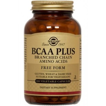 BCAA PLUS (ΑΜΙΝΟΞΕΑ ΔΙΑΚΛΑΔΙΣΜΕΝΗΣ ΑΛΥΣΟΥ) SOLGAR veg.caps 50s ΕΝΔΥΝΑΜΩΣΗ & ΑΝΑΠΛΑΣΗ