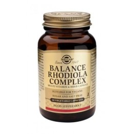 RHODIOLA BALANCE COMPLEX SOLGAR veg.caps 60s ΑΓΧΟΣ