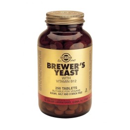 BREWER'S YEAST (ΜΑΓΙΑ ΜΠΥΡΑΣ) SOLGAR 500mg tabs 250s ΕΝΕΡΓΕΙΑ